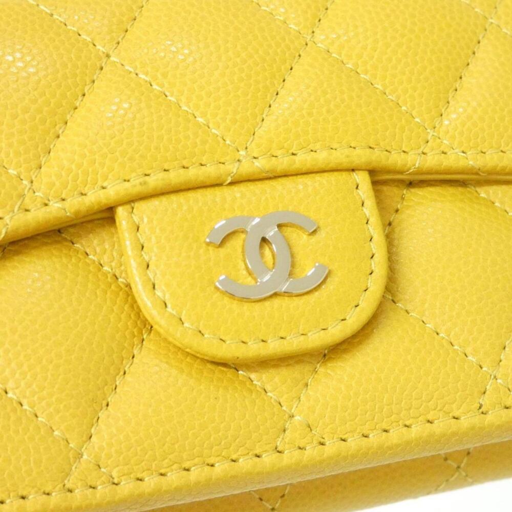 CHANEL Authentic Yellow Wallet - Picture 4 of 8